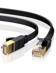 UGREEN LANケーブル カテゴリー7 2M RJ45 コネクタ ギガビット10Gbps/600MHz CAT7準拠 イーサネットケーブル STP 爪折れ防止 シールド モデム ルータ PS5 PS4 Xbox等に対応