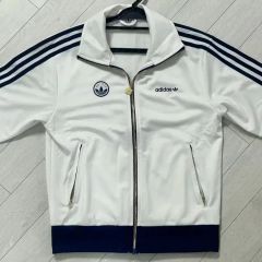 adidas ファイヤーバード バッジ トラックトップ ホワイト アディダス