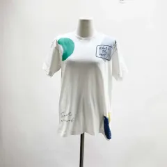 ベネトン 2023 レディース コットン 半袖Tシャツ 白 105 ジーンズ センスのサムネイル