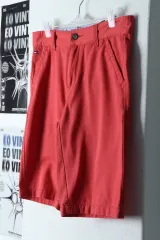(M) トミーヒルフィガー ハーフパンツ ピンク コットン アメカジ-1B8F