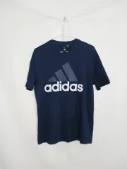 adidas アディダス ess linear tee ネイビー 半袖 100