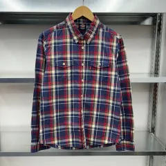 (WOMEN M)ディッキーズ シャツ チェック柄 - Y320のサムネイル
