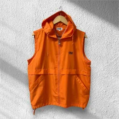 (M) 90'S FILA ウィンドブレーカー ベスト - Y361のサムネイル