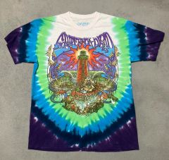 90s グレイトフルデッド ダンシングベア 両面プリントタイダイ Tシャツ 