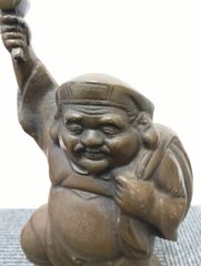七福神 大黒様 置物 エコメルカリ便お願いいたします - メルカリ
