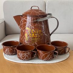Columbian Coffee Caddy Kettle Cap4個set - メルカリ