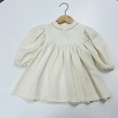 80 アイボリー 花 パッチ ONE PIECE