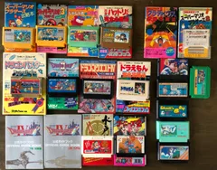 再再値下げしました。ニンテンドー　ファミリーコンピューターのソフトと攻略本まとめ売り