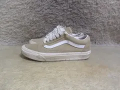 240 VANS オールドスクール ベージュ スニーカー 中古 靴