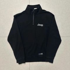 Jeep ネット限定色 グリーン ハーフジップ - メルカリ