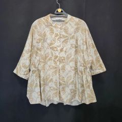 新品】RESPIGHI la nature ゆったりブラウス コットン100% - メルカリ