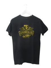 キャリー CALEE Tシャツ M 半袖 カットソー プリント ブラック 黒 トップス