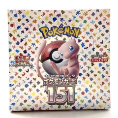 ポケモンカード　151 未開封BOX シュリンク付き ポケセンオンライン 未開封 ポケモンカード151 未開封 BOX シュリンク付き - メルカリ