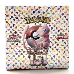 【未開封/シュリンク付き】 ポケモンカード151 ポケモンカードゲーム ポケモンカード151 BOX シュリンク付き 新品 未