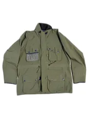 Barbour ノンオイル スペイ コート ポルトガル製 オリーブ 古着のサムネイル
