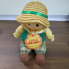 【TAKA90-95】◇ タグ付き PEANUTS CLUB ピーナッツ クラブ ｢リトル ドリーマー 麦わら帽子を被った ぬいぐるみ 春バージョン｣のサムネイル