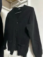 UNIQLO ユニセックス ブラック カーディガン L