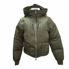 カルバンクラインジーンズ Calvin Klein Jeans ダウンジャケット ショート丈 2WAY ダウンベスト Sサイズ カーキ E1125012510 0501のサムネイル
