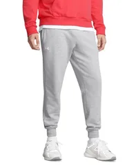 アンダーアーマー メンズ ボトムス カジュアルパンツ ジョガーパンツ フリース Under Armour Mens Rival TaperedFit Fleece Joggers Mid Gray グレー