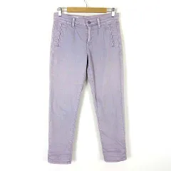 ギャップ GAP 1969 SEXY BOYFRIEND デニムパンツ カラーデニム ボーイフレンド ストレッチ L 1 ラベンダー