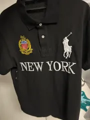 POLO RALPH LAUREN ポロラルフローレン NEW YORK ブラック カラーTシャツ