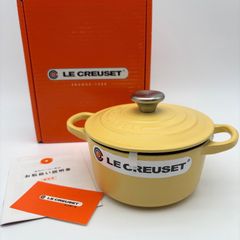新品未使用 ルクルーゼ ココット ダムール ハート ミモザ - メルカリ