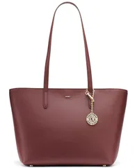 ダナ キャラン ニューヨーク レディース バッグ DKNY Bryant Medium Zippered Tote Baged Wine ワインのサムネイル