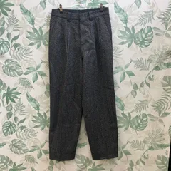 ZZ231 after six ウールスラックス パンツ メンズ L ブラック系