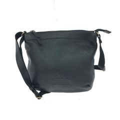 美品】Dakota レザーショルダーバッグ 財布とペットボトル(横)が入る 