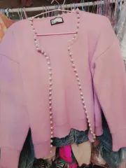 パールピンクカーディガン
