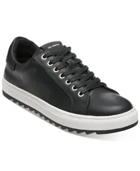 カール ラガーフェルド メンズ シューズ スニーカー レザー KARL LAGERFELD PARIS Karl Lagerfeld Mens Smooth Leather Tennis Sneakeのサムネイル