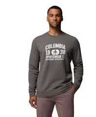 コロンビア メンズ アウター パーカー・スウェット スウェット シャツ Columbia Mens Trek Crew Sweatshirt Charcoal heather チャコール