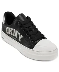 ダナ キャラン ニューヨーク レディース シューズ スニーカー レース DKNY Womens York Lace Up Sneaker Black ブラックのサムネイル
