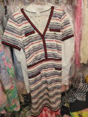 LE'RURE】SERENA Jacquard flare dress - メルカリ