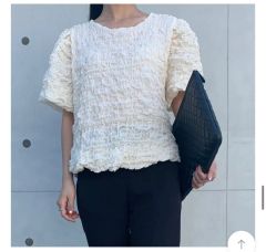 OHGA 半袖 トップス ホワイト HOSOMIE 美品 - メルカリ