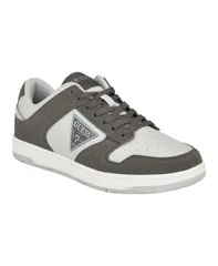 ゲス メンズ シューズ スニーカー レース GUESS Mens Tiogo Low Top Lace Up Fashion Sneakers Dark Gray Multi グレーのサムネイル