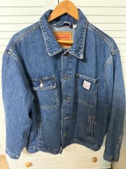 雰囲気抜群 90s Levi's 70743 91-B型 短丈 デニム￼ブルゾン - メルカリ