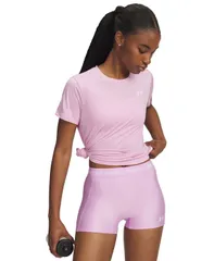 アンダーアーマー レディース トップス シャツ 半袖 Under Armour Womens Tech Twist ShortSleeve Topink ピンクのサムネイル