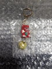 水中花 グリップキーホルダー 着脱式 クイックリリース 赤 - メルカリ