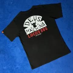 デウスエクスマキナ ブラック 半袖 Tシャツ (L)のサムネイル