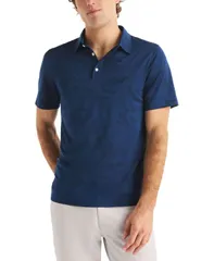 ナウティカ メンズ トップス ポロシャツ 半袖 Nautica MenshortSleeve Camo Jacquard Golf Polo Shirt Navy Seas ネイビー