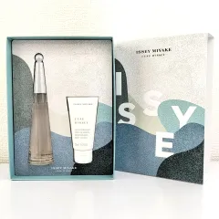 【 ISSEY MIYAKE 】E 18 A-1 50ml ほぼ満タン ロードゥイッセイ ホリデーコフレ L' EAU D' ISSEY EDP INTENSE 香水 フレグランス / 50ml モイスチャライジング ボディローション ボディ用ローションのサムネイル