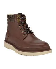 ゲス メンズ シューズ ブーツ・レインブーツ レース GUESS Mens Caismar Lace Up Casual Hybrid Boots Cognac Multi マルチカラーのサムネイル