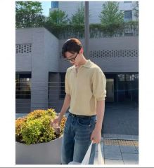crepuscule】Linen Skipper Polo UR別注 2 - メルカリ