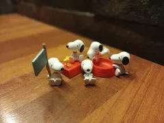 正規品 SNOOPY ミニ フィギュア 5種 セット