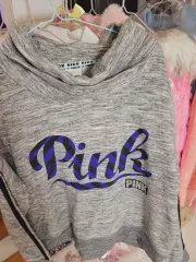 PINK Victoria's Secret フーディー グレーのサムネイル