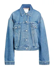 アクネ ストゥディオズ レディース アウター ジャケット・ブルゾン デニムブルゾン ACNE STUDIOS Blue ブルーのサムネイル