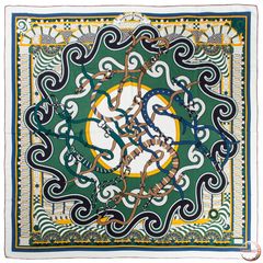 新品未使用！HERMES エルメスカレジェアンカシミアシルクハーネスの