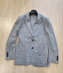 美品】SCABAL チェック グレー スーツセット TETSU spa - メルカリ