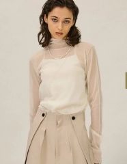 Orchid Embroidered Collar Shirt - メルカリ